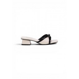 54139 Women Slip on Heels in Beige